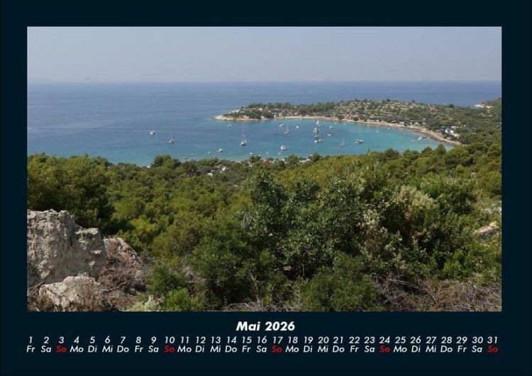 Produktbild: Kroatien 2026 Fotokalender DIN A4