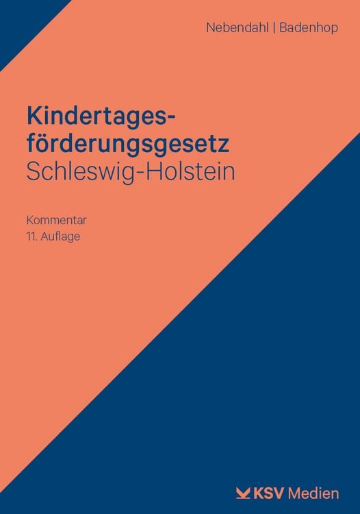 Produktbild: Kindertagesf&ouml;rderungsgesetz Schleswig-Holstein