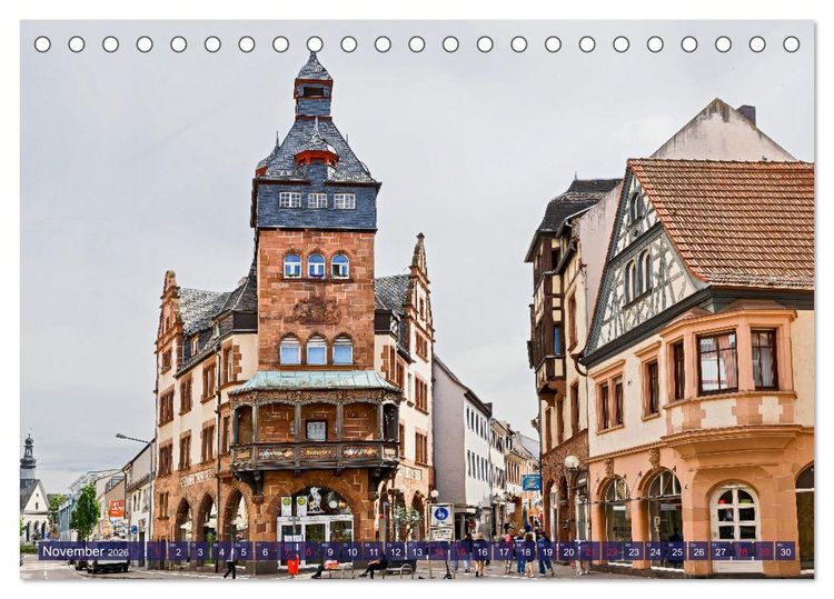 Produktbild: Worms - historisch und sagenhaft (Tischkalender 2026 DIN A5 quer), CALVENDO Monatskalender