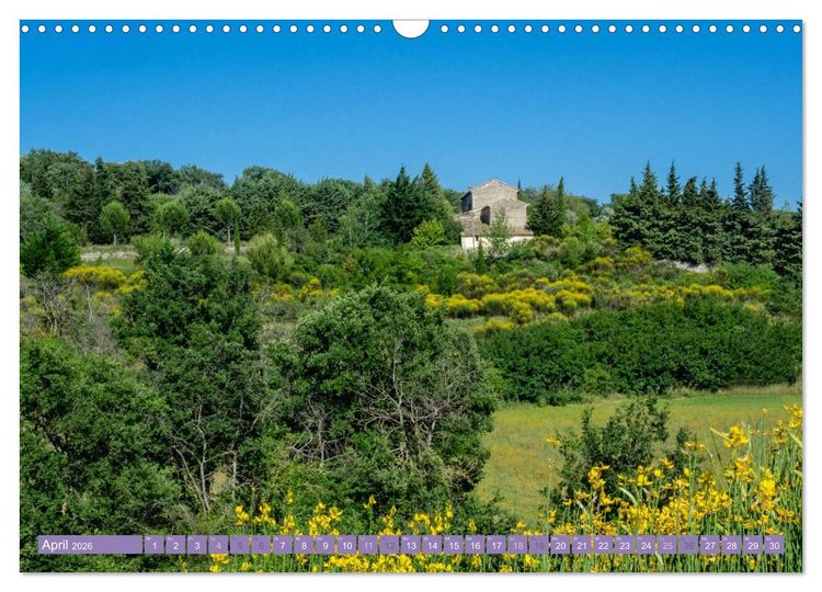 Produktbild: Ein Sommer in der Provence: Luberon und Vaucluse (Wandkalender 2026 DIN A3 quer), CALVENDO Monatskalender