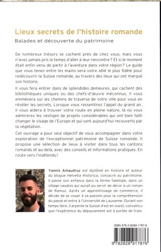 Produktbild: Lieux secrets de l'histoire romande