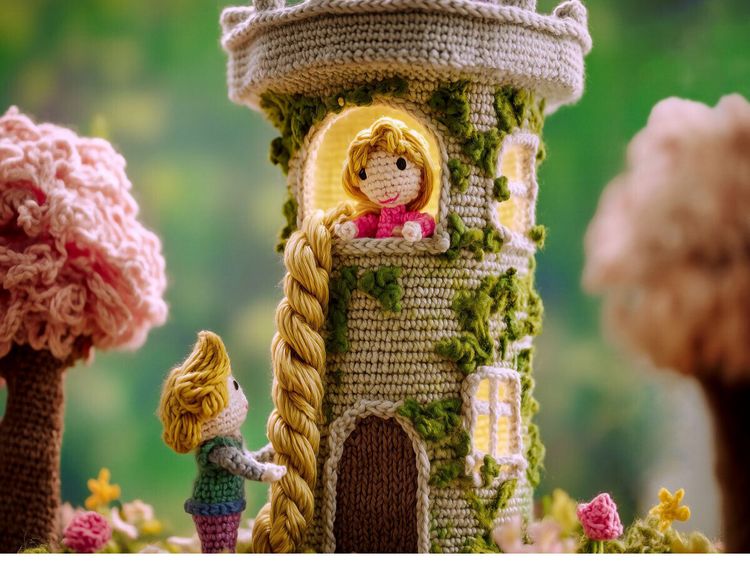 Produktbild: CALVENDO Puzzle Rapunzel | 1000 Teile Lege-Gr&ouml;&szlig;e 64x48cm Foto-Puzzle f&uuml;r gl&uuml;ckliche Stunden