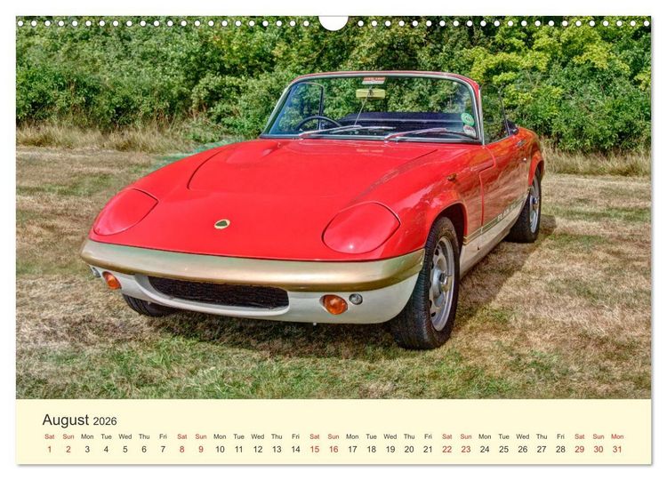 Produktbild: Iconic British Cars (Wall Calendar 2026 DIN A3 landscape), CALVENDO 12 Month Wall Calendar