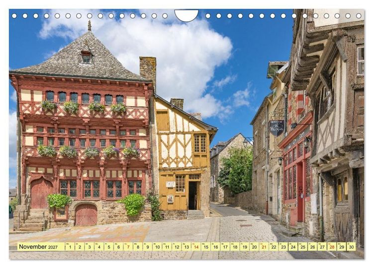 Produktbild: Mystische Bretagne (Wandkalender 2027 DIN A4 quer), CALVENDO Monatskalender