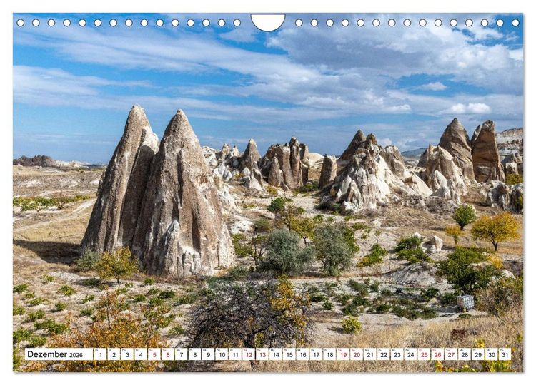 Produktbild: Kappadokien, Feent&uuml;rme und Ballontr&auml;ume (Wandkalender 2026 DIN A4 quer), CALVENDO Monatskalender