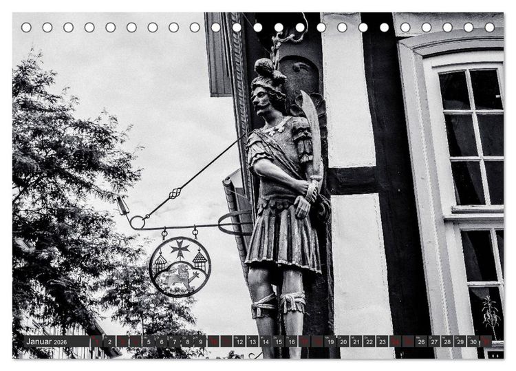 Produktbild: Ein Blick auf Osterode am Harz (Tischkalender 2026 DIN A5 quer), CALVENDO Monatskalender