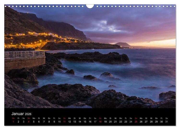 Produktbild: Teneriffa (Wandkalender 2026 DIN A3 quer), CALVENDO Monatskalender