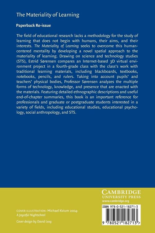 Produktbild: The Materiality of Learning