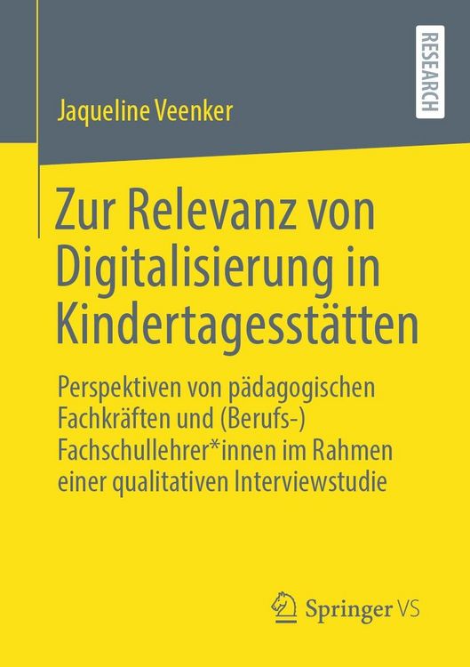 Produktbild: Zur Relevanz von Digitalisierung in Kindertagesst&auml;tten
