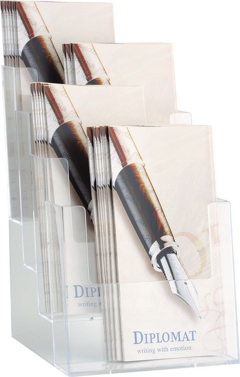 Produktbild: HELIT Tischprospekthalter the helpdesk, A5 hoch 165 x 257 x 175 mm