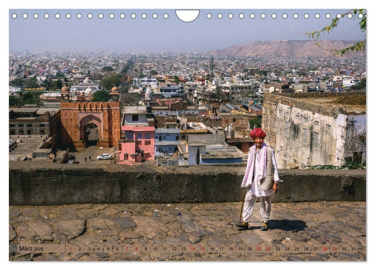 Produktbild: Eine Reise durch Rajasthan (Wandkalender 2026 DIN A4 quer), CALVENDO Monatskalender