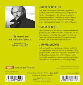 Produktbild: Ostfriesenkrimis Teil 1-3.,3 Audio-CD