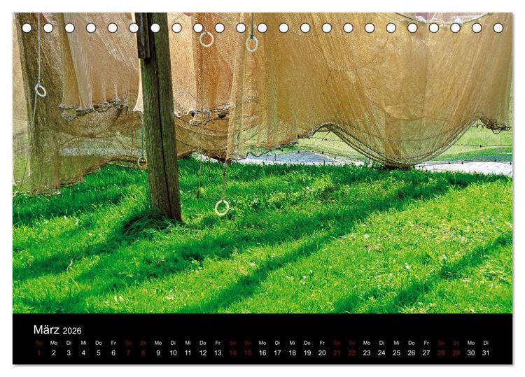 Produktbild: Segelsommer - D&auml;nische S&uuml;dsee (Tischkalender 2026 DIN A5 quer), CALVENDO Monatskalender