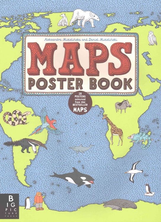Produktbild: Maps Poster Book