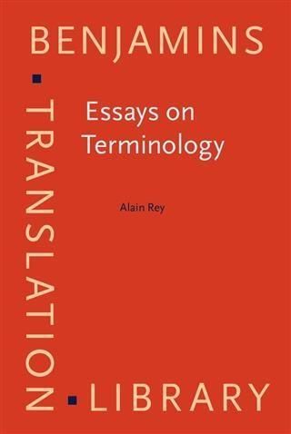 Produktbild: Essays on Terminology