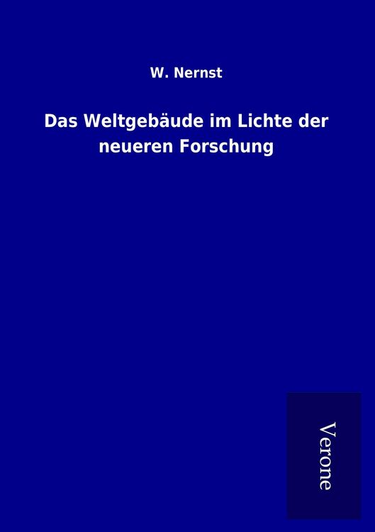 Produktbild: Das Weltgeb&auml;ude im Lichte der neueren Forschung