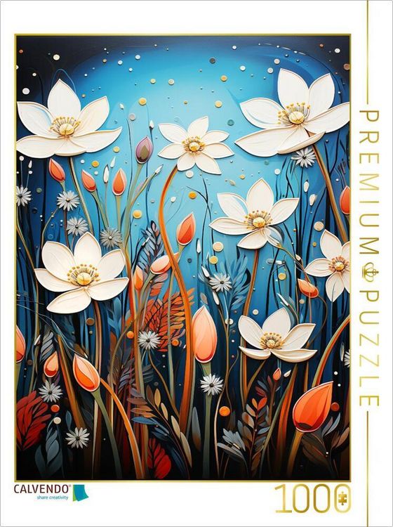 Produktbild: CALVENDO Puzzle Fr&uuml;hlingsboten | 1000 Teile Lege-Gr&ouml;&szlig;e 64x48cm Foto-Puzzle f&uuml;r gl&uuml;ckliche Stunden