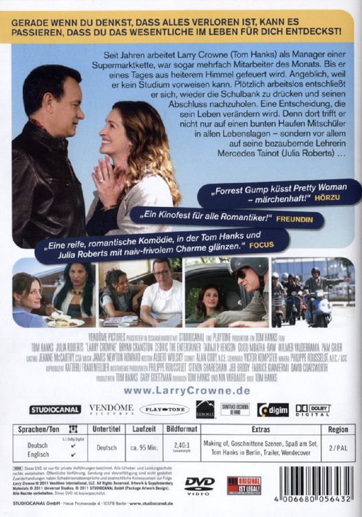 Produktbild: Larry Crowne