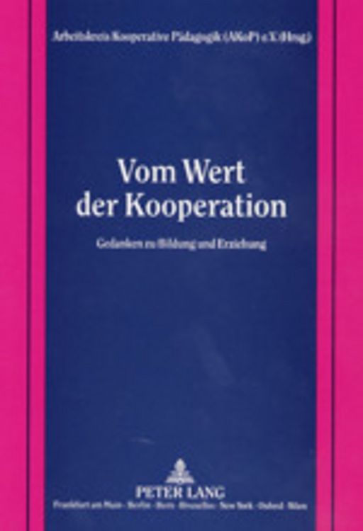 Produktbild: Vom Wert der Kooperation