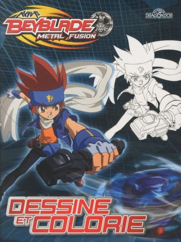 Produktbild: Beyblade Metal Fusion : dessine et colorie