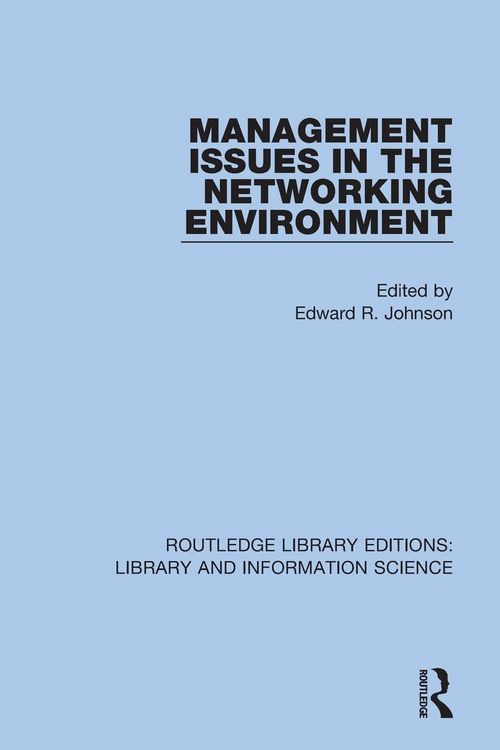 Produktbild: Management Issues in the Networking Environment