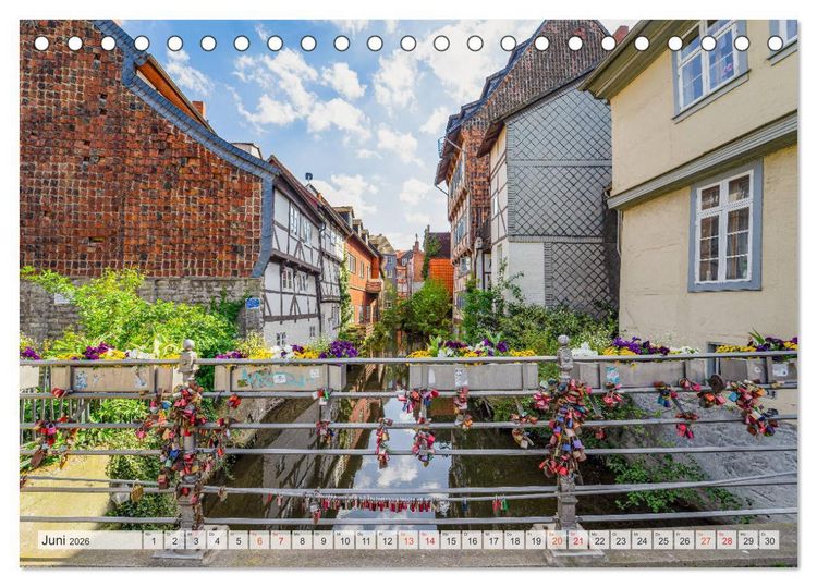 Produktbild: Wolfenb&uuml;ttel Impressionen (Tischkalender 2026 DIN A5 quer), CALVENDO Monatskalender