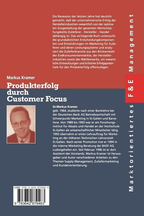 Produktbild: Produkterfolg durch Customer Focus