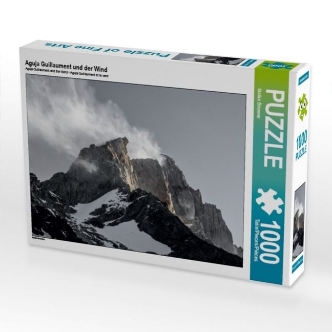 Produktbild: CALVENDO Puzzle Aguja Guillaument und der Wind | 1000 Teile Lege-Gr&ouml;&szlig;e 64x48cm Foto-Puzzle f&uuml;r gl&uuml;ckliche Stunden