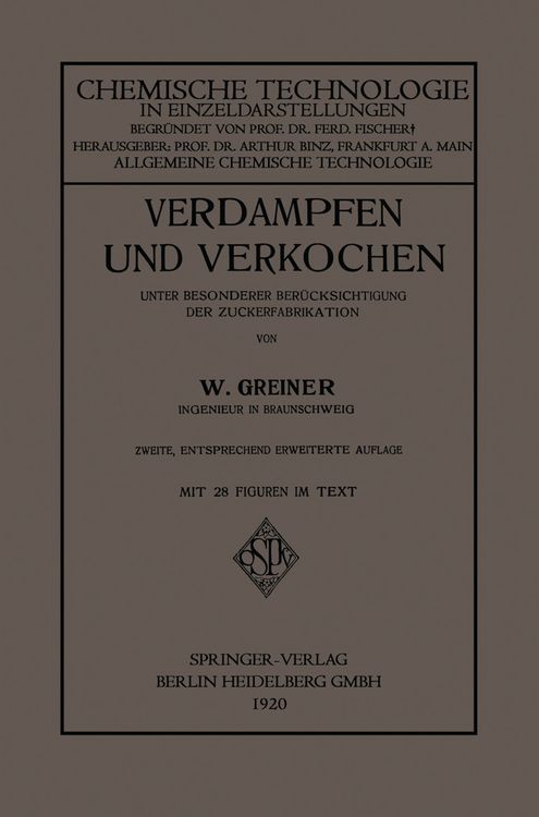Produktbild: Verdampfen und Verkochen