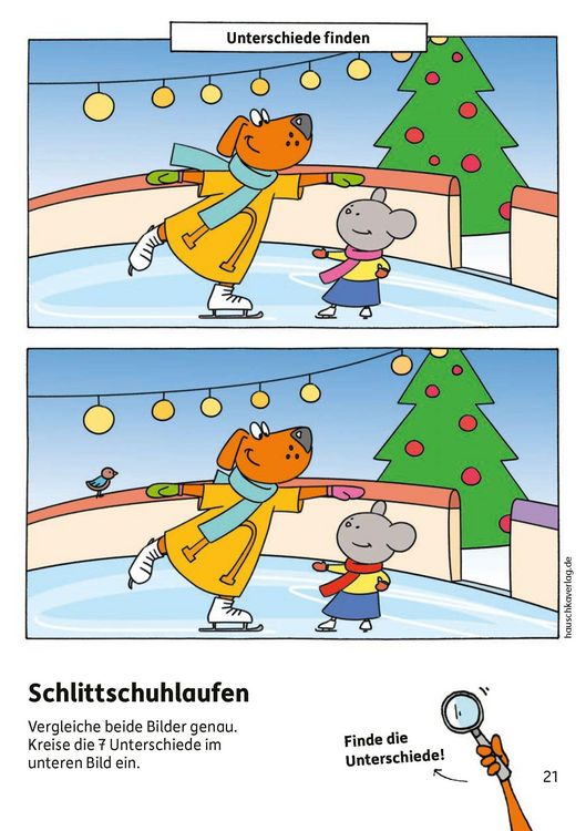 Produktbild: Weihnachtsr&auml;tsel &ndash; Kunterbunter Kindergartenblock ab 4 Jahre