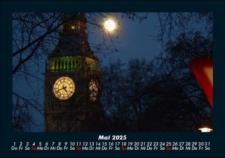 Produktbild: London - Impressionen 2025 Fotokalender DIN A5