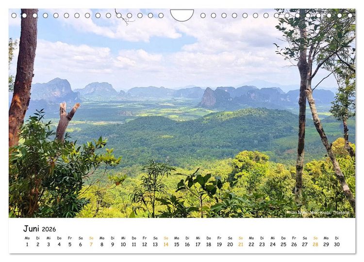 Produktbild: Bezauberndes Asien 2026 (Wandkalender 2026 DIN A4 quer), CALVENDO Monatskalender