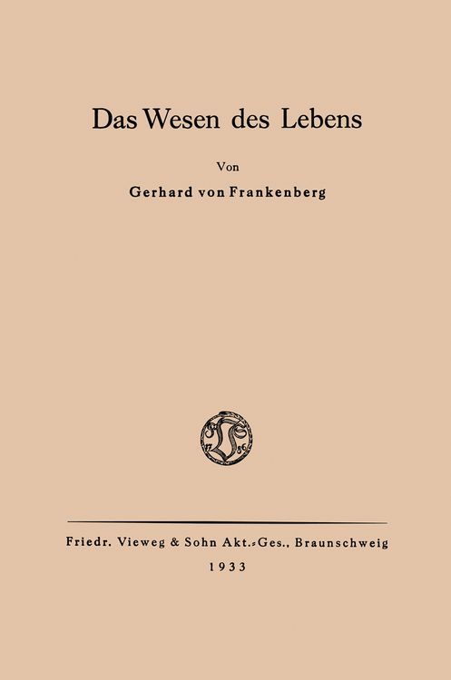 Produktbild: Das Wesen des Lebens