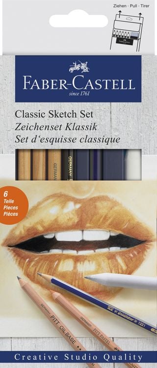 Produktbild: Faber-Castell Zeichenset Klassik Monochrome