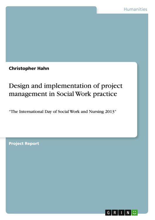 Produktbild: Design and implementation of project management in Social Work practice