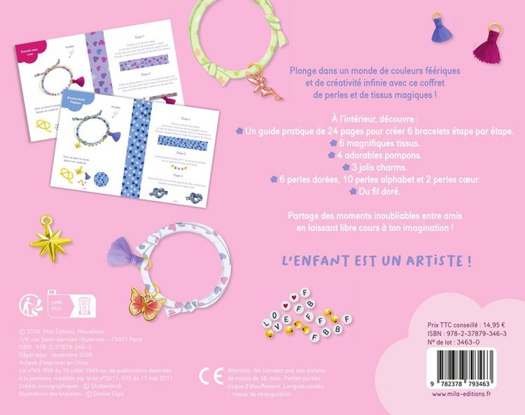 Produktbild: Mes jolis bracelets de f&eacute;es &agrave; cr&eacute;er