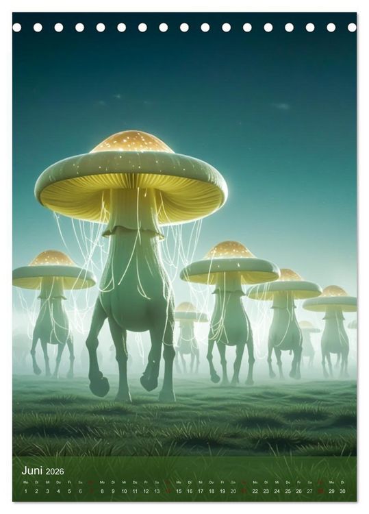 Produktbild: Flora sapiens - Der Aufstieg der Pflanzen (Tischkalender 2026 DIN A5 hoch), CALVENDO Monatskalender
