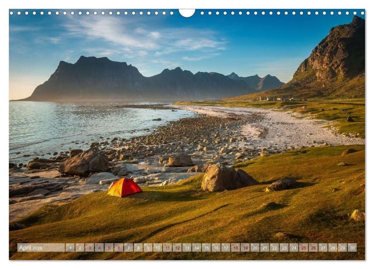 Produktbild: Land. Licht. Meer. (Wandkalender 2026 DIN A3 quer), CALVENDO Monatskalender