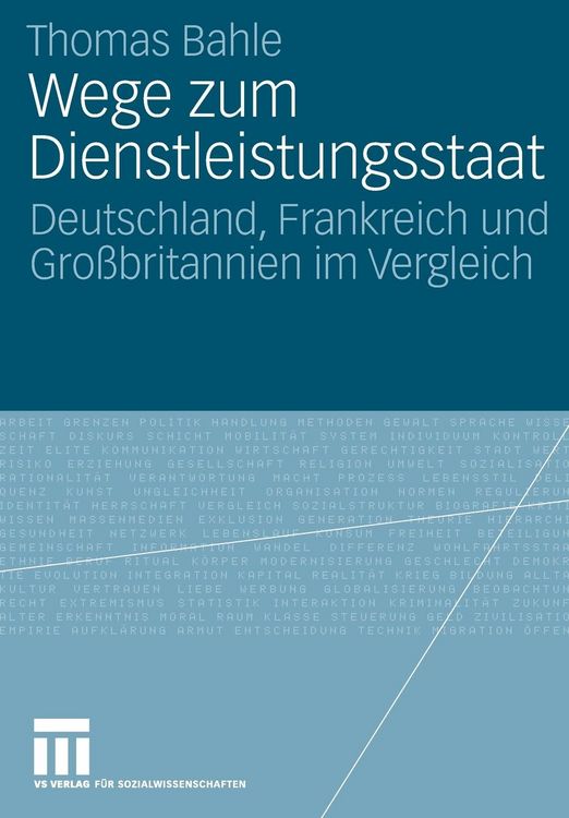 Produktbild: Wege zum Dienstleistungsstaat