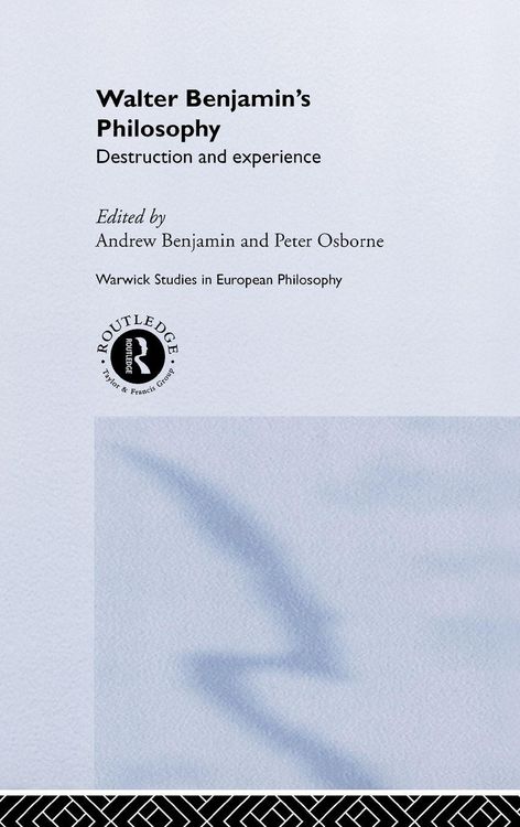Produktbild: Walter Benjamin's Philosophy