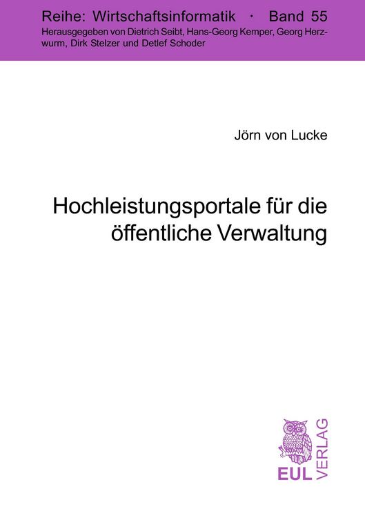 Produktbild: Hochleistungsportale f&uuml;r die &ouml;ffentliche Verwaltung