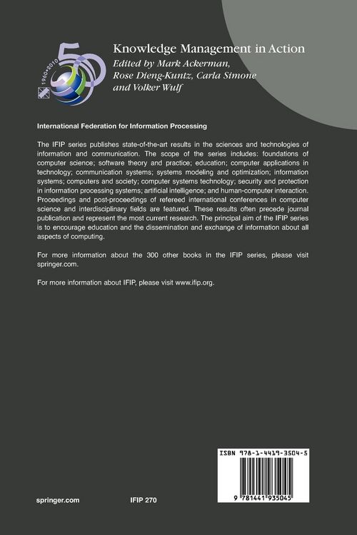 Produktbild: Knowledge Management in Action