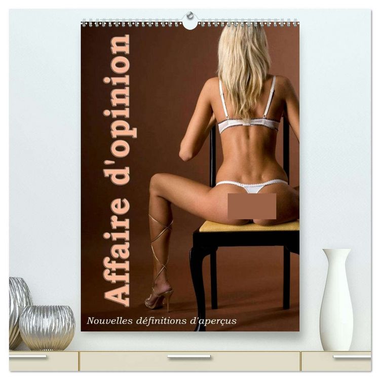 Produktbild: Affaire d'opinion &ndash; Nouvelles d&eacute;finitions d'aper&ccedil;us (Calendrier mural 2026 DIN A2 horizontal) calendrier de bureau