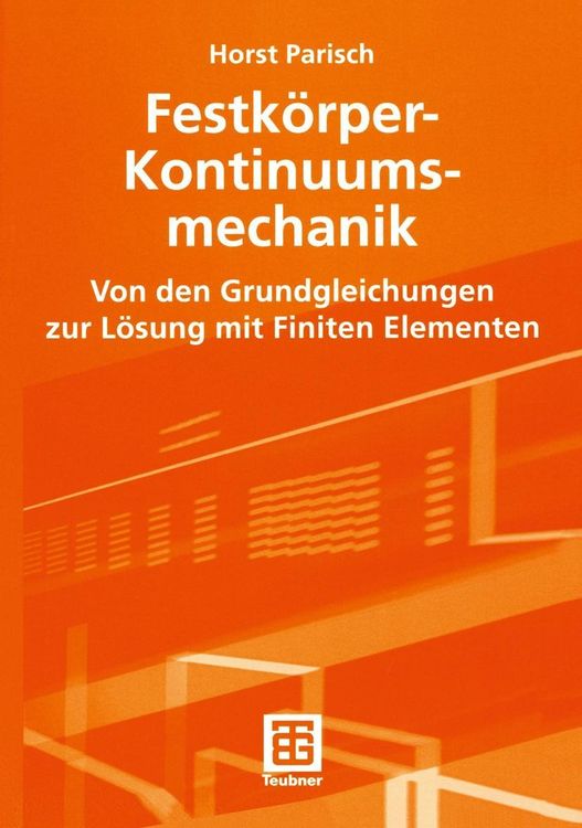 Produktbild: Festk&ouml;rper-Kontinuumsmechanik