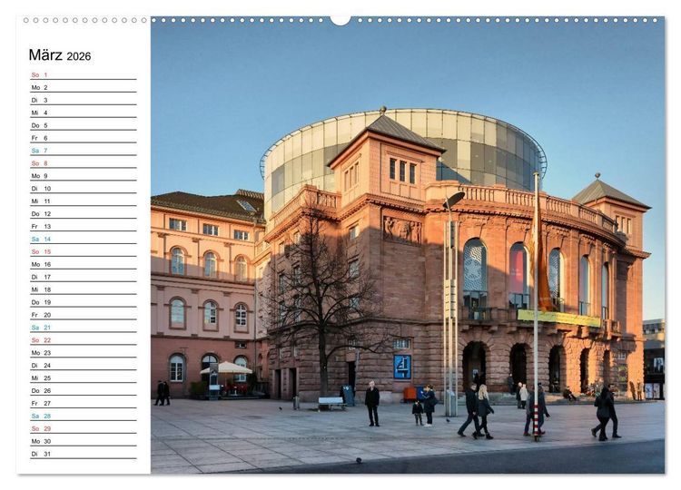 Produktbild: Mainz - Ansichtssache (hochwertiger Premium Wandkalender 2026 DIN A2 quer), Kunstdruck in Hochglanz