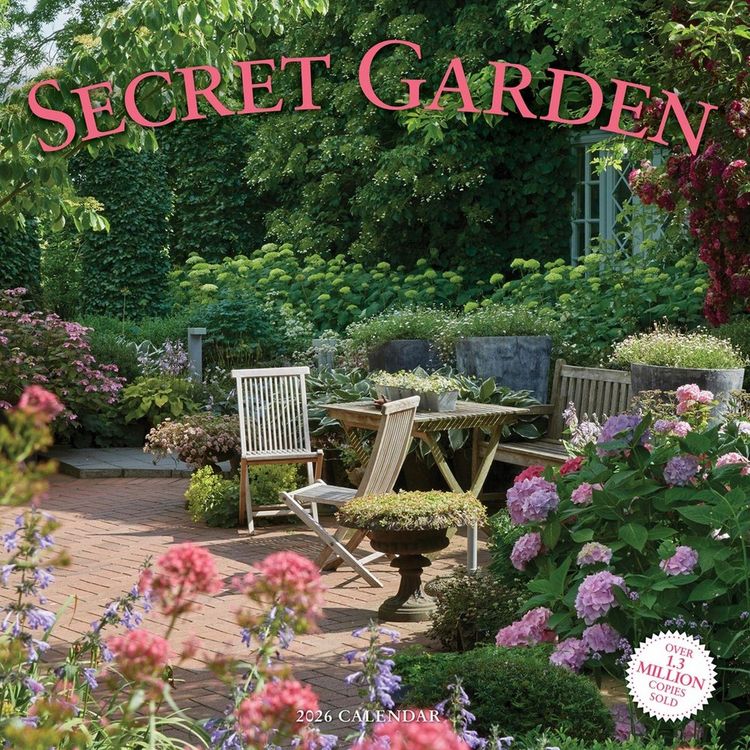 Produktbild: Secret Garden Wall Calendar 2026