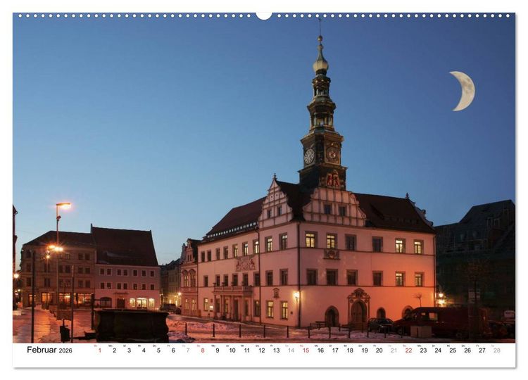 Produktbild: Sachsen (hochwertiger Premium Wandkalender 2026 DIN A2 quer), Kunstdruck in Hochglanz