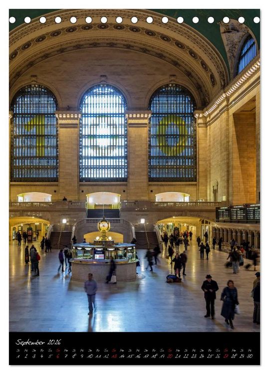 Produktbild: New York City (Tischkalender 2026 DIN A5 hoch), CALVENDO Monatskalender