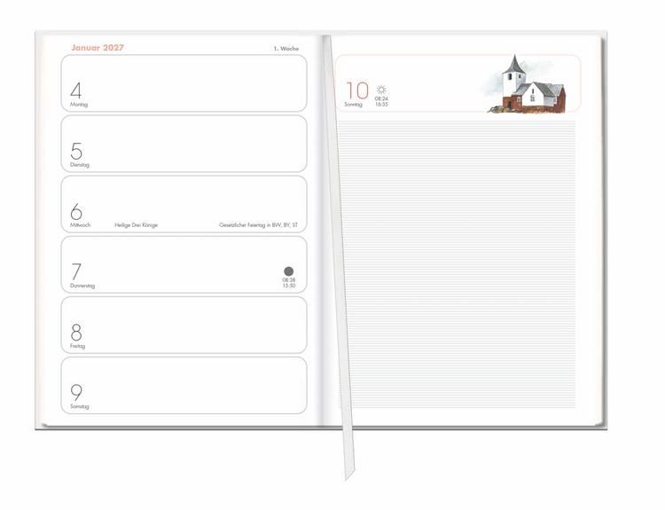 Produktbild: Lady Terminkalender A6 2027