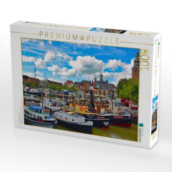 Produktbild: CALVENDO Puzzle Museumshafen Leer | 1000 Teile Lege-Gr&ouml;&szlig;e 64x48cm Foto-Puzzle f&uuml;r gl&uuml;ckliche Stunden